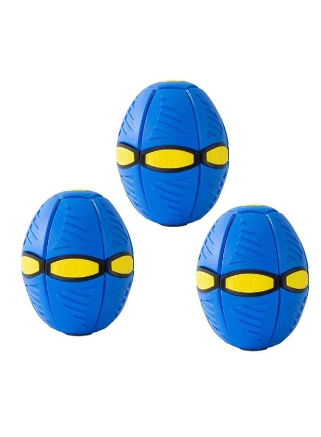 DOGTOWN Magic Flying Saucer Ball - Interactive Jumping & Bouncing Toy for Dogs & Puppies (Pack of 3) - Image 1
